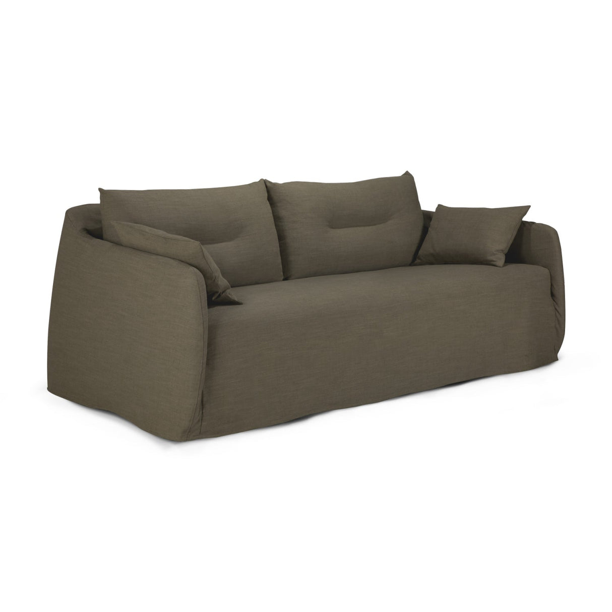 Modern European furniture - Linen Blend 2-Seater Sofa - www.oroa.com