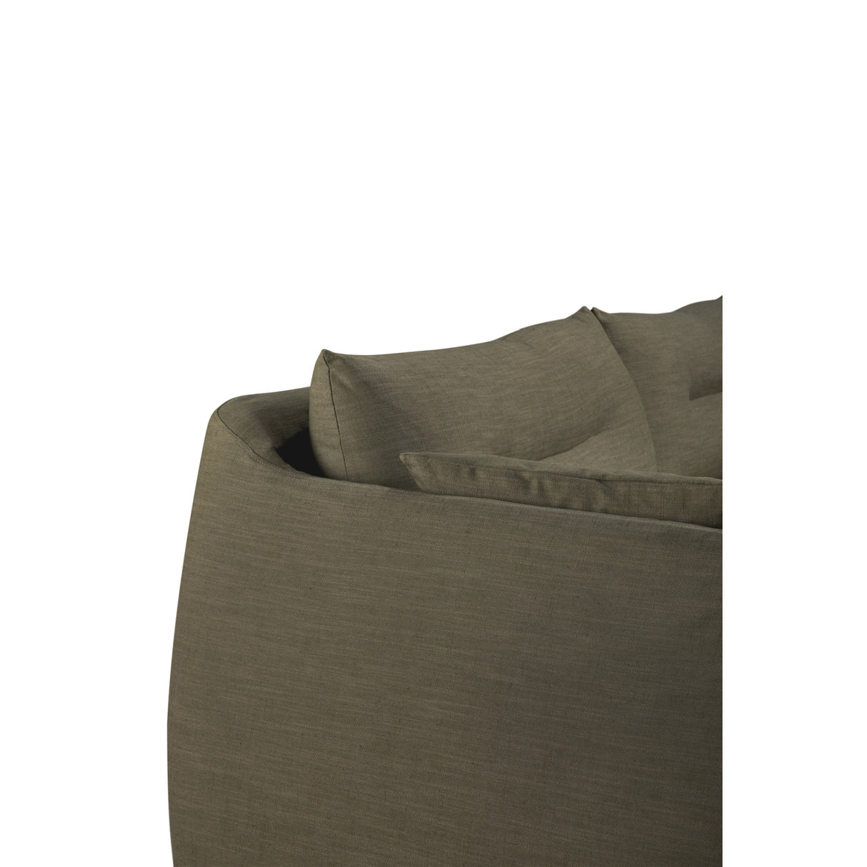 Modern European furniture - Linen Blend 2-Seater Sofa - www.oroa.com