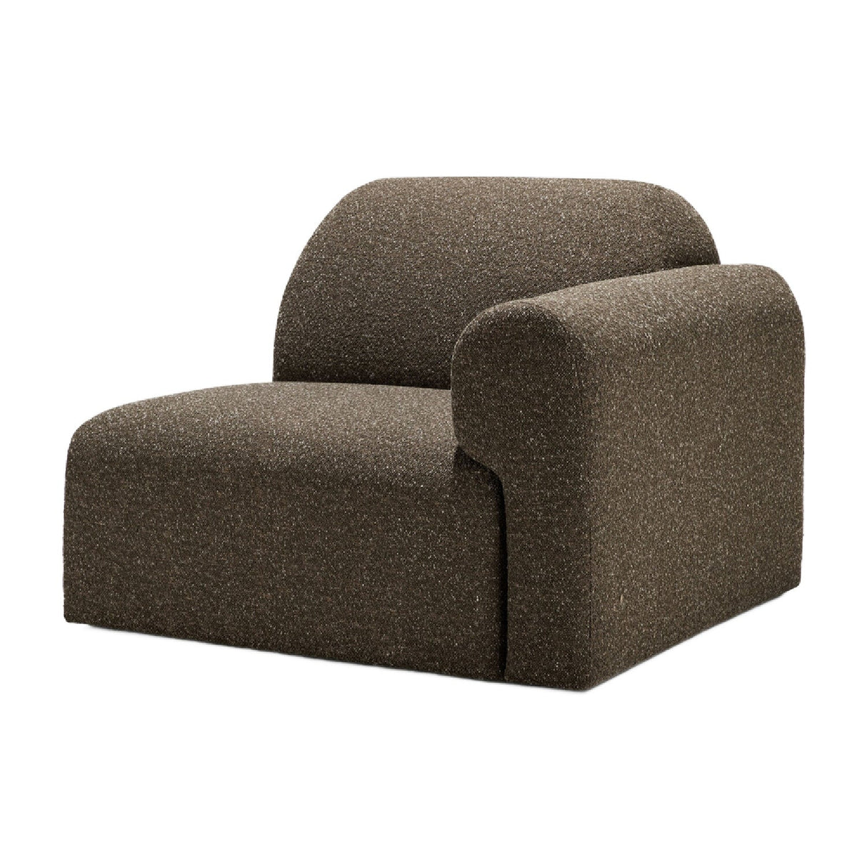 Brown Modular Sofa – Bulky – material finish alternate view 33