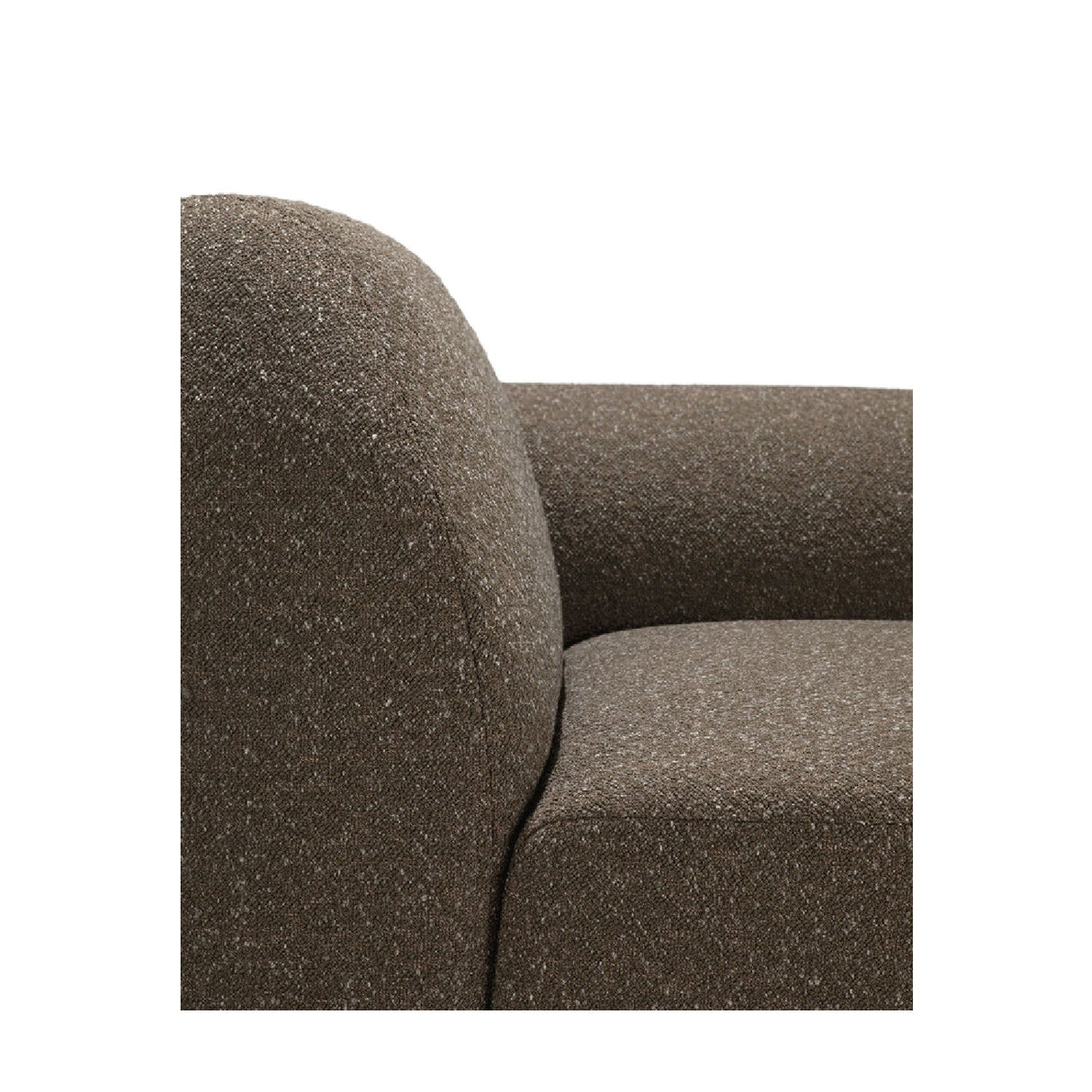 Brown Modular Sofa – Bulky – material finish alternate view 36