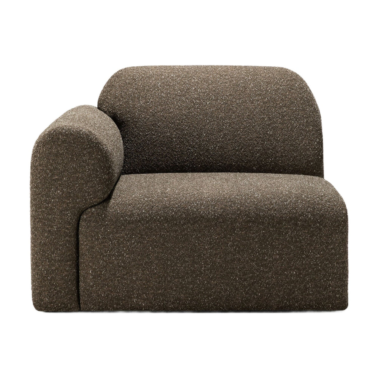 Brown Modular Sofa – Bulky – material finish alternate view 40