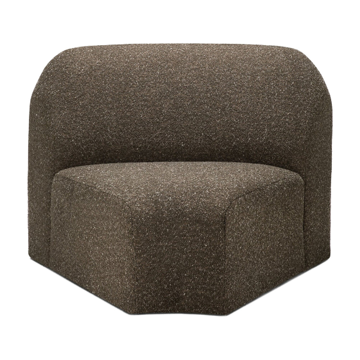 Brown Modular Sofa – Bulky – material finish alternate view 8
