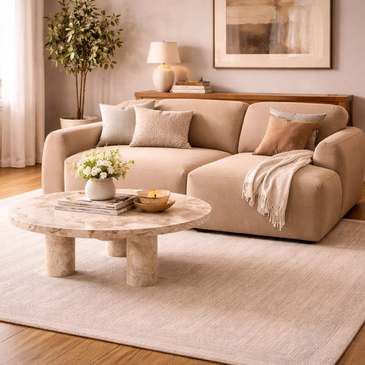 Modern European furniture - End Seater Sofa with Footstool - www.oroa.com