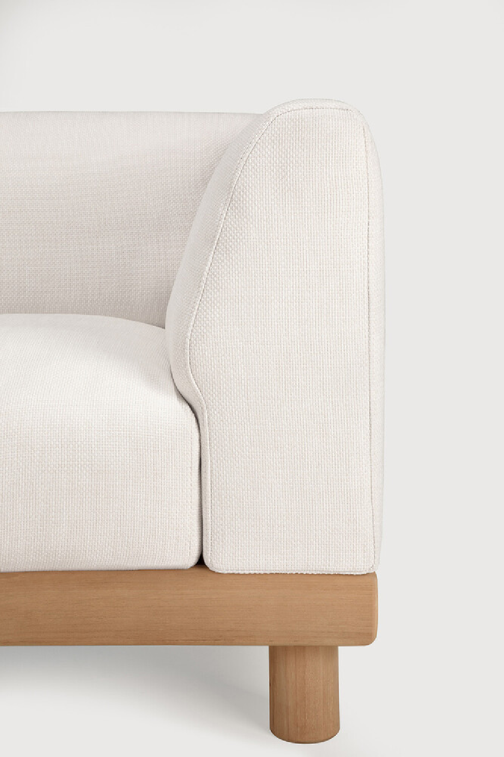 Outdoor Modular Sofa with Side Table | Ethnicraft Monocle | Oroa.com