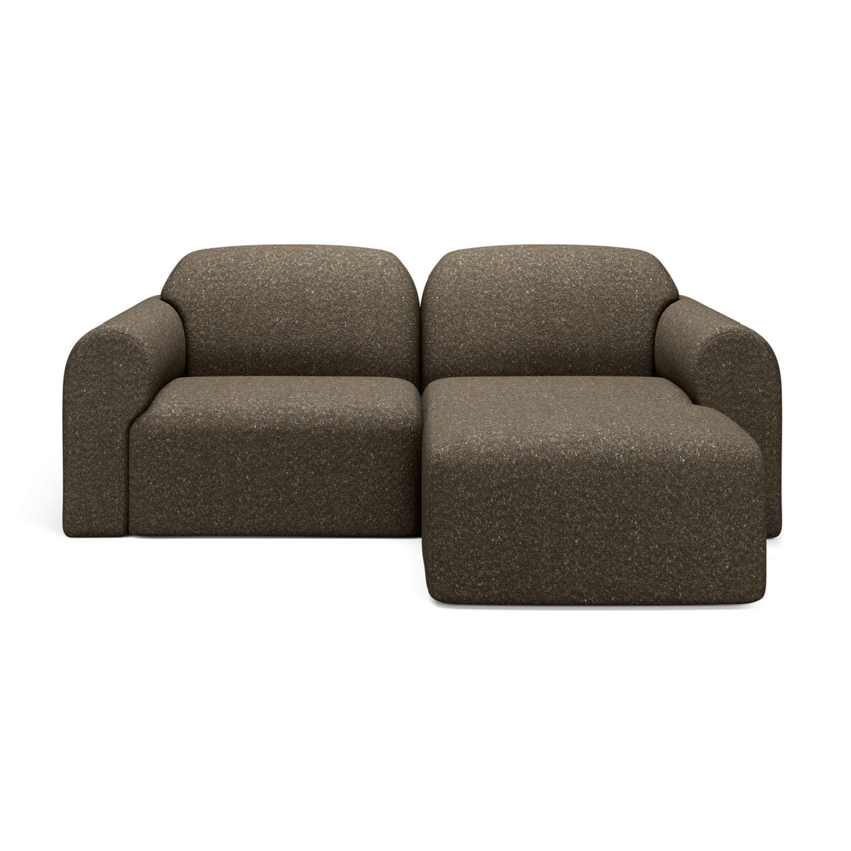 Modern European furniture - End Seater Sofa with Footstool - www.oroa.com