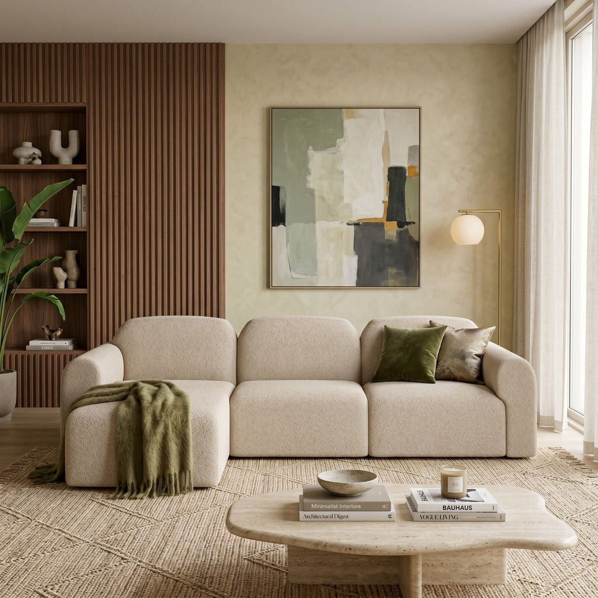 Modern or European furniture - 1-Seater Modular Sofa Set - www.oroa.com