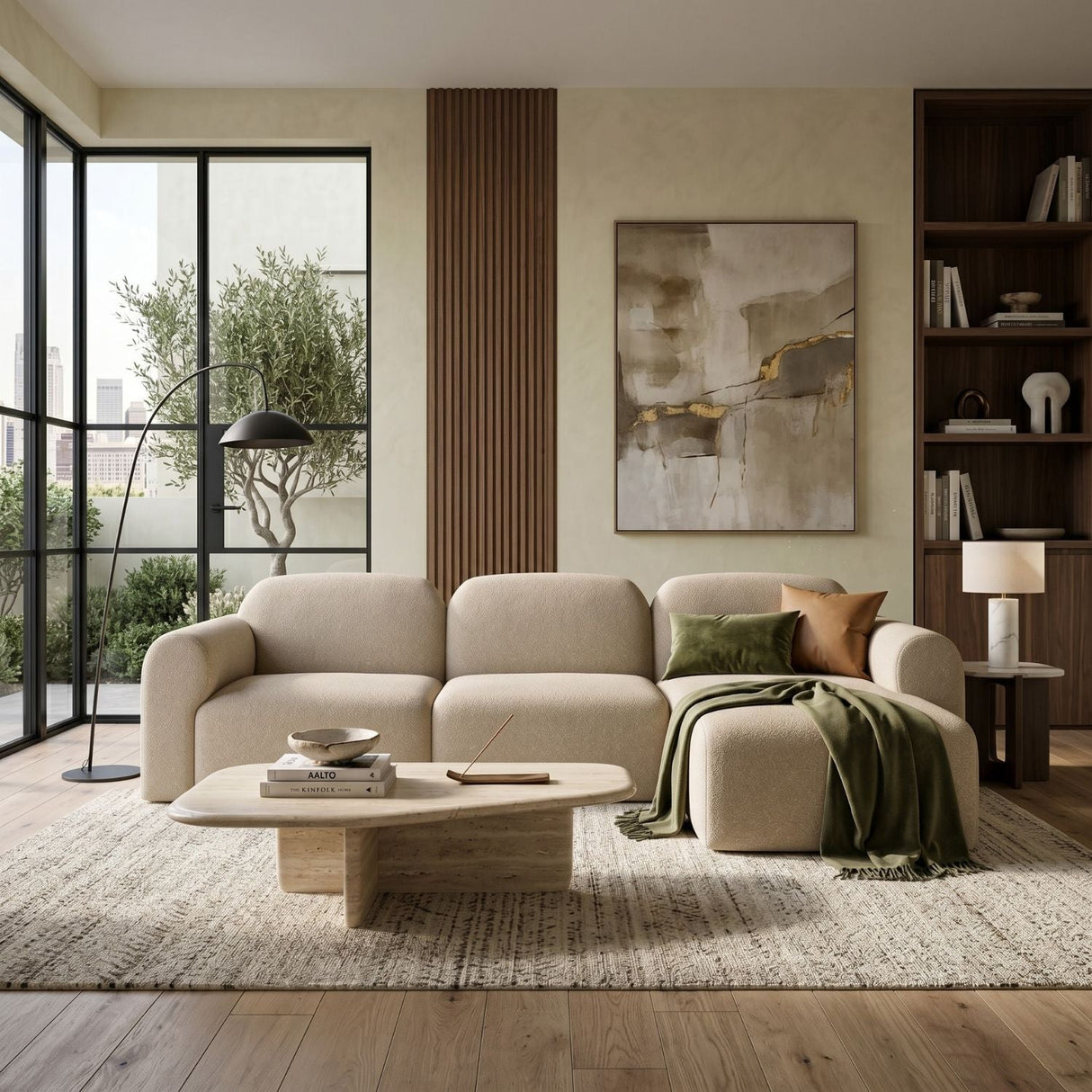 Modern or European furniture - 1-Seater Modular Sofa Set - www.oroa.com