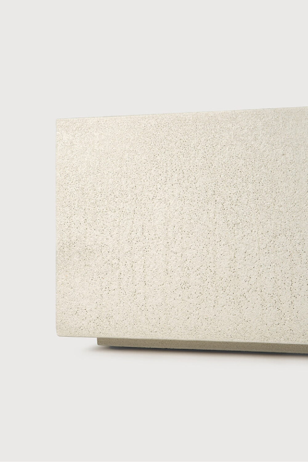 White Cement Floor Shelf | Oroa.com