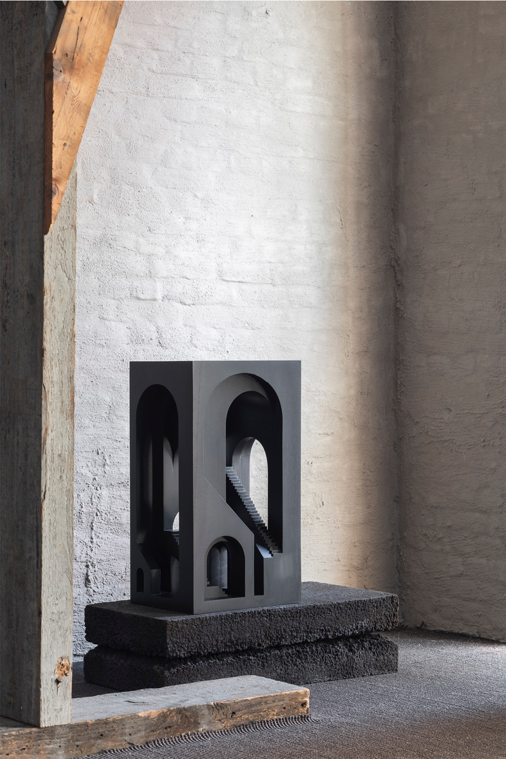 Black Mahogany Decorative Object | Ethnicraft Fragment | Oroa.com