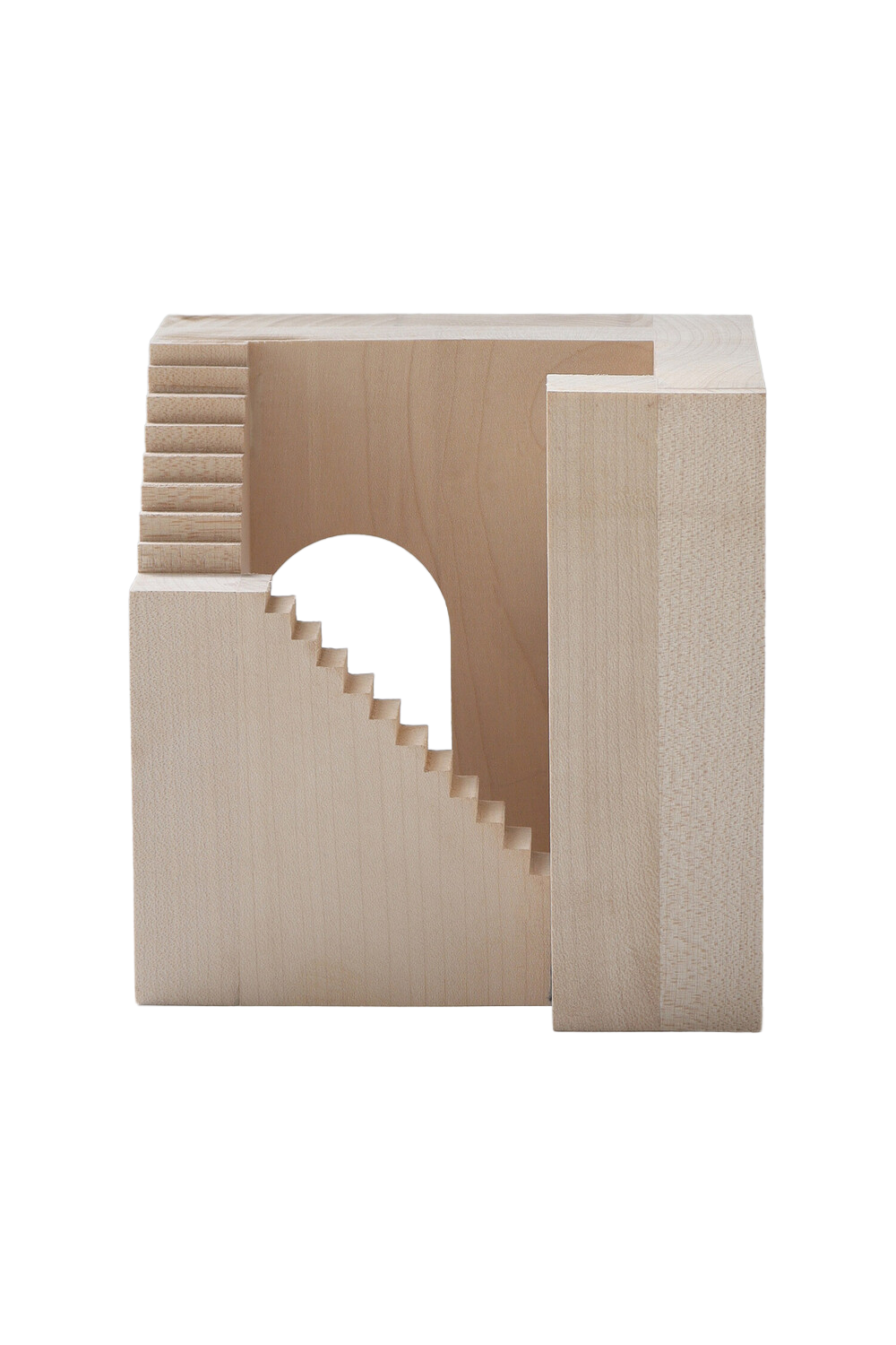 Geometrical Modern Sculpture | Ethnicraft Cube | Oroa.com