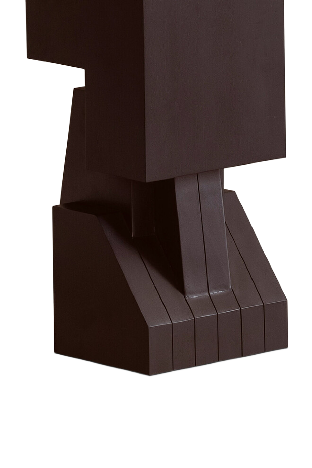Mahogany Abstract Sculpture | Oroa.com