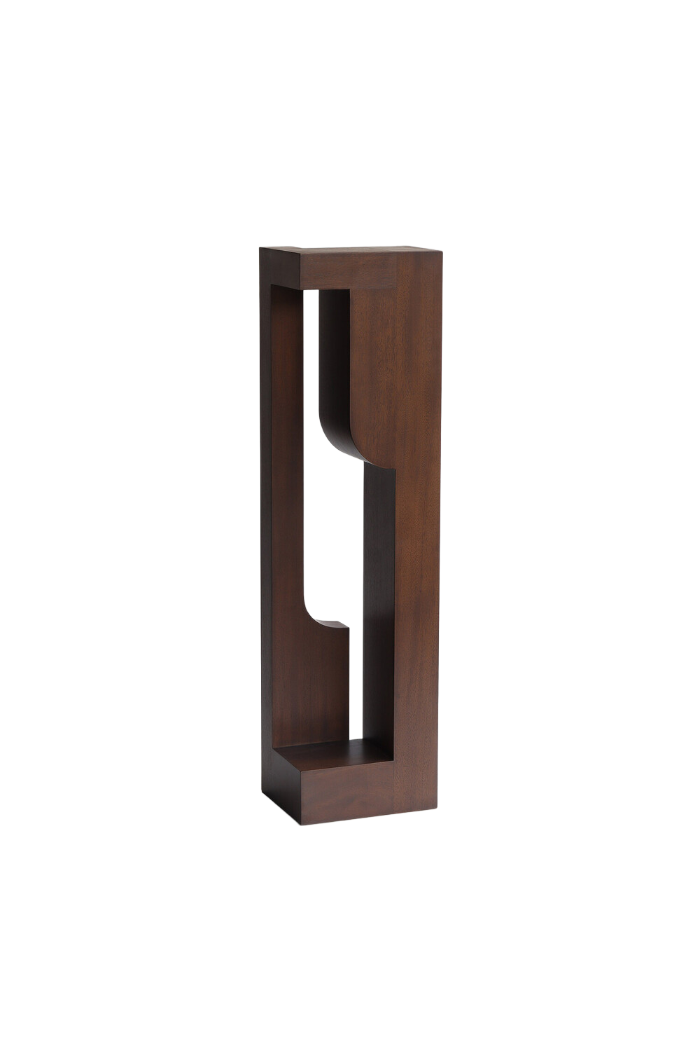 Mahogany Geometric Sculpture | Oroa.com