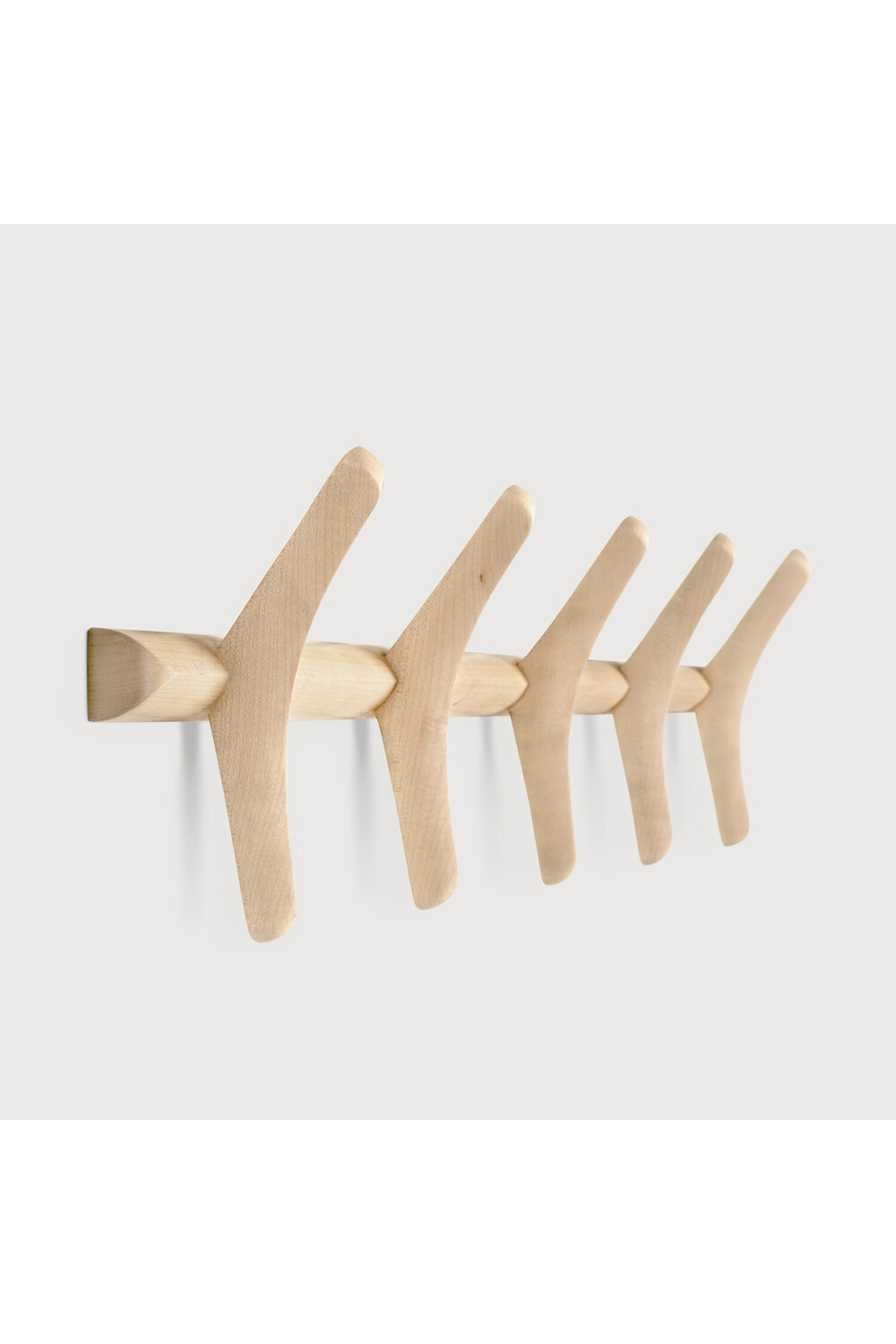 Mahogany Wall Coat Rack | Ethnicraft PI | Oroa.com