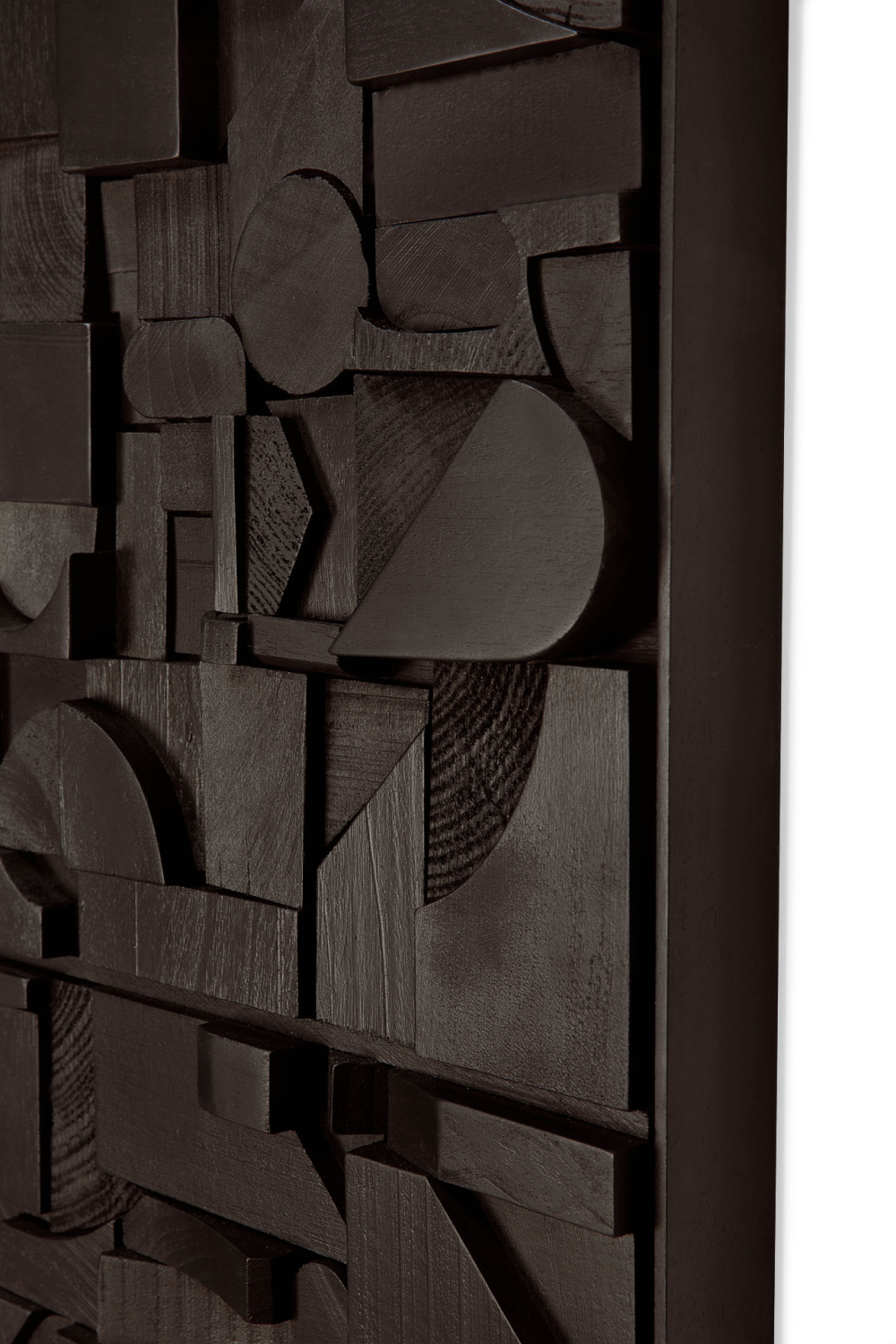 Rectangular Puzzle Wall Art | Ethnicraft Bricks | Oroa.com