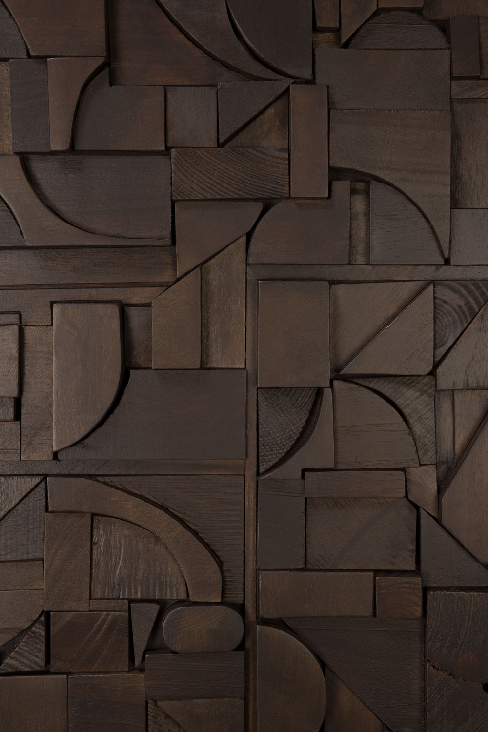 Rectangular Puzzle Wall Art | Ethnicraft Bricks | Oroa.com