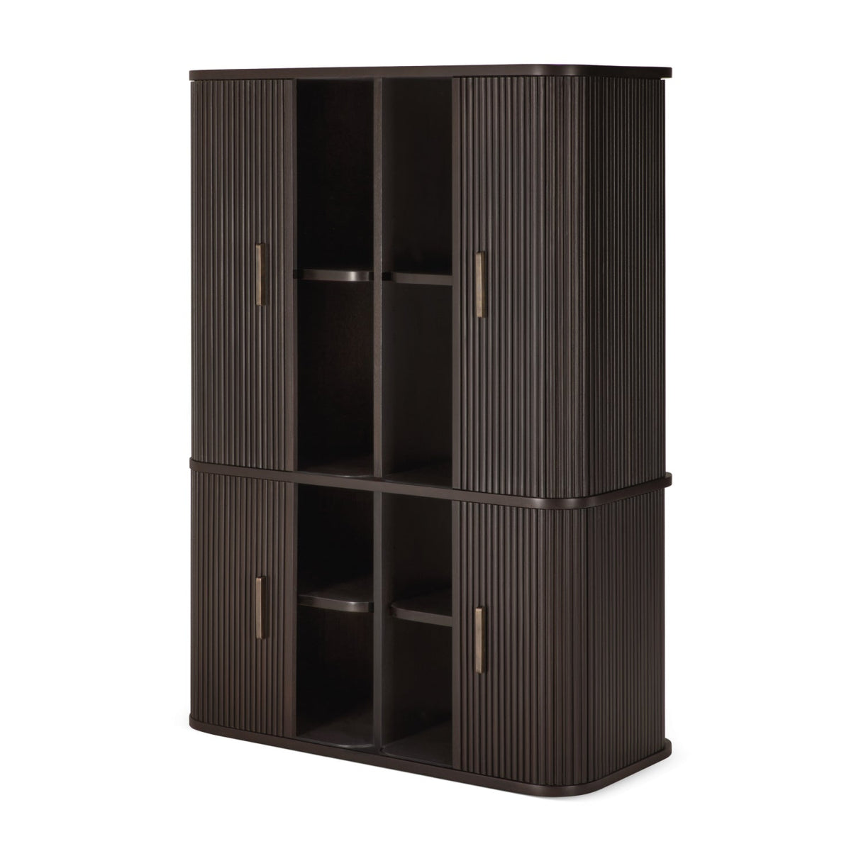 Brown Mahogany Filing Cabinet | Ethnicraft Roller Max | Oroa.com