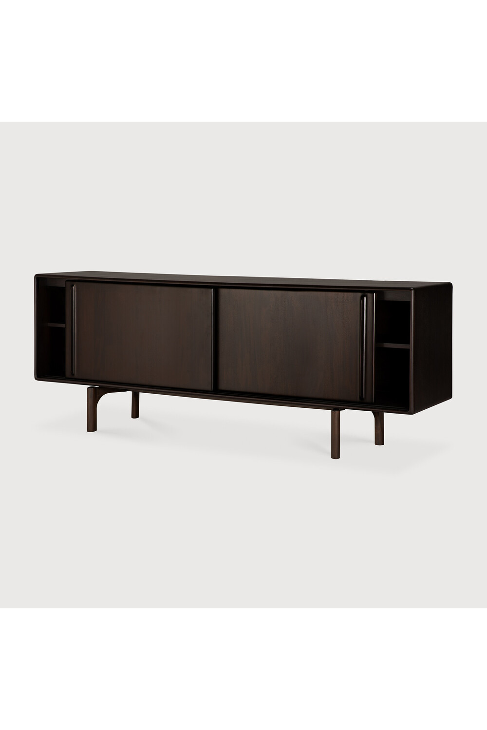 Sliding Door Mahogany Sideboard | Ethnicraft Flow | Oroa.com