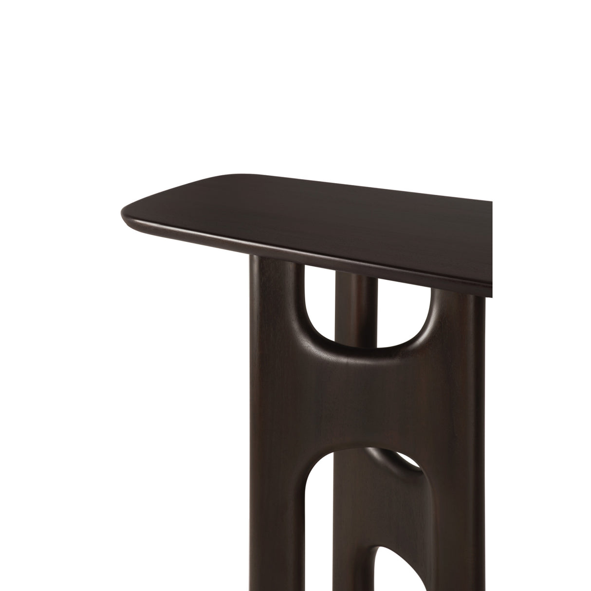 Brown Mahogany Console Table | Ethnicraft Flow | Oroa.com