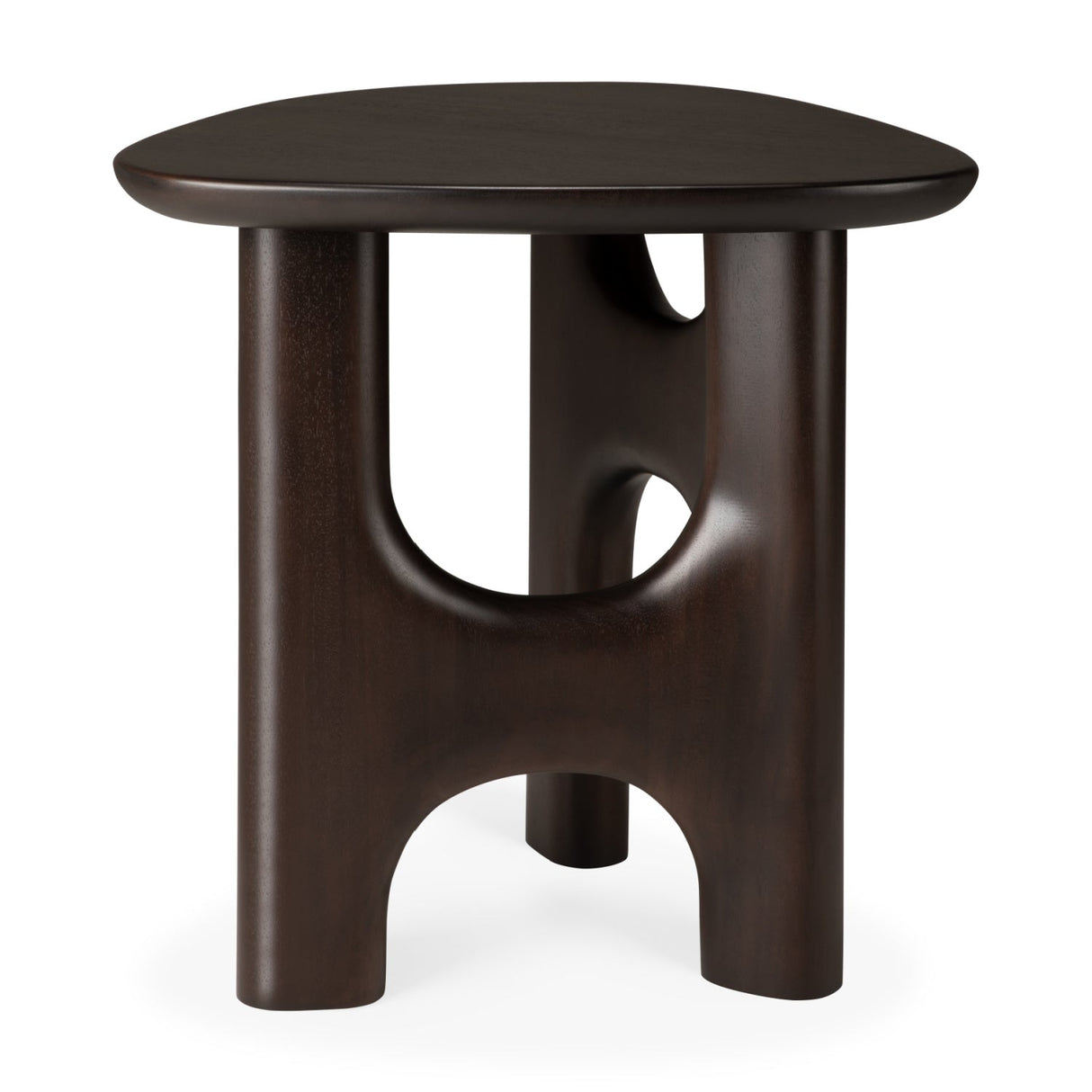 Brown Mahogany Side Table | Ethnicraft Flow | Oroa.com