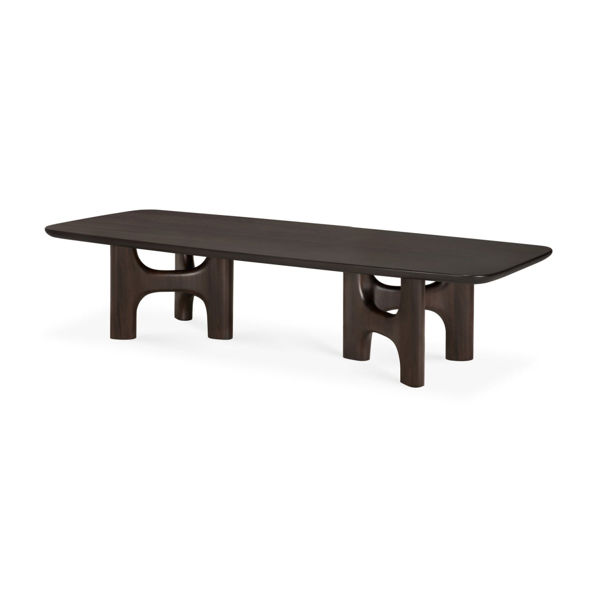 Brown Mahogany Coffee Table | Ethnicraft Flow | Oroa.com