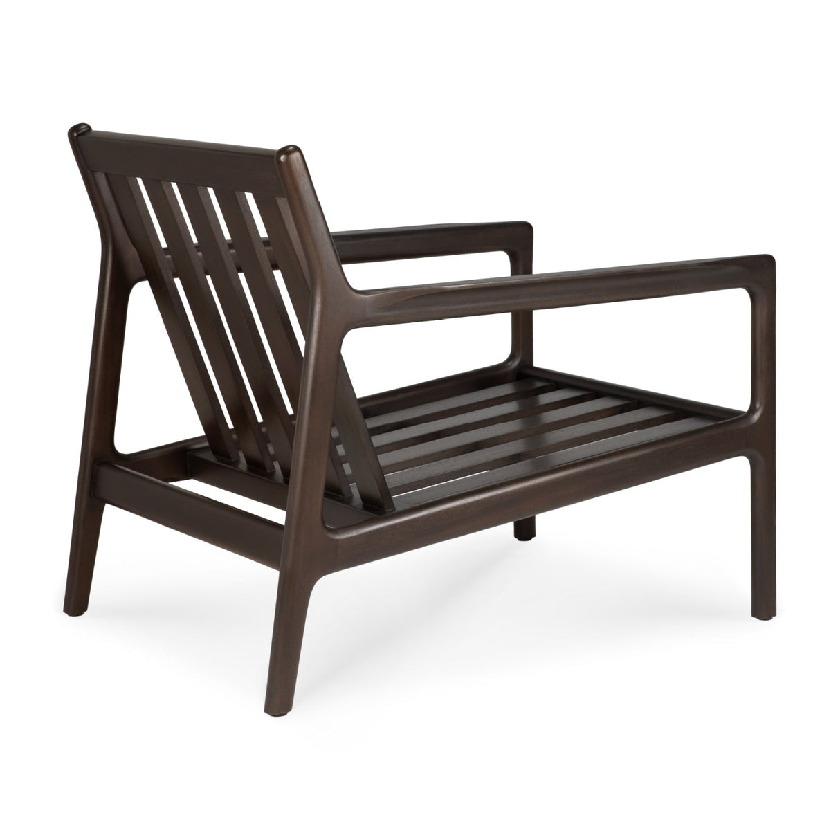 Brown Mahogany Lounge Chair | Ethnicraft Jack | Oroa.com