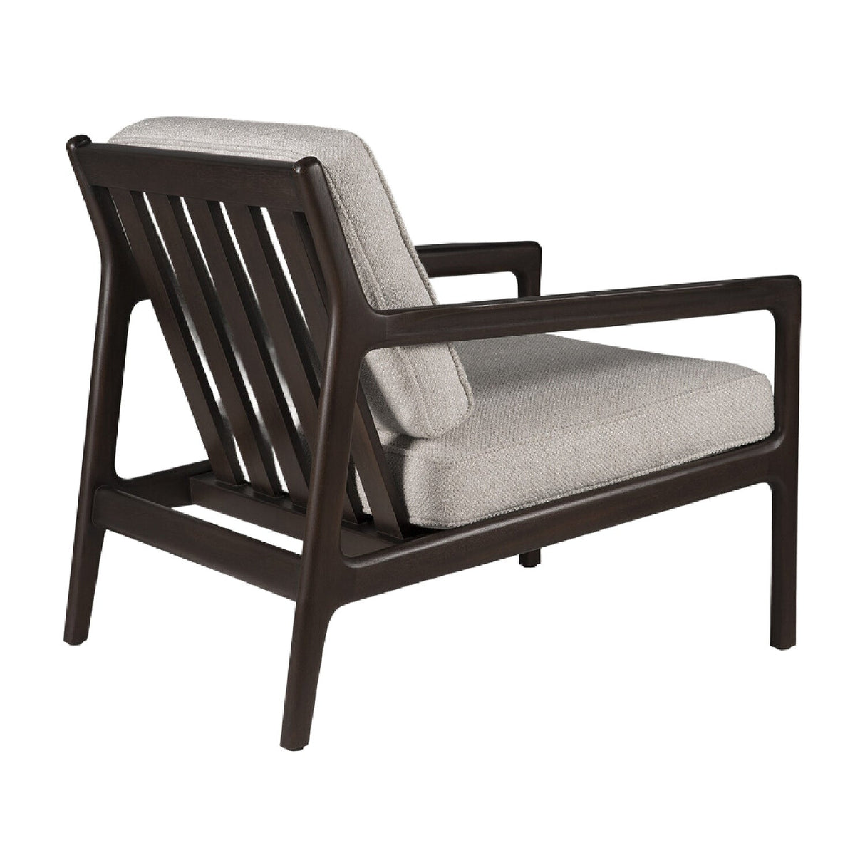 Brown Mahogany Lounge Chair | Ethnicraft Jack | Oroa.com