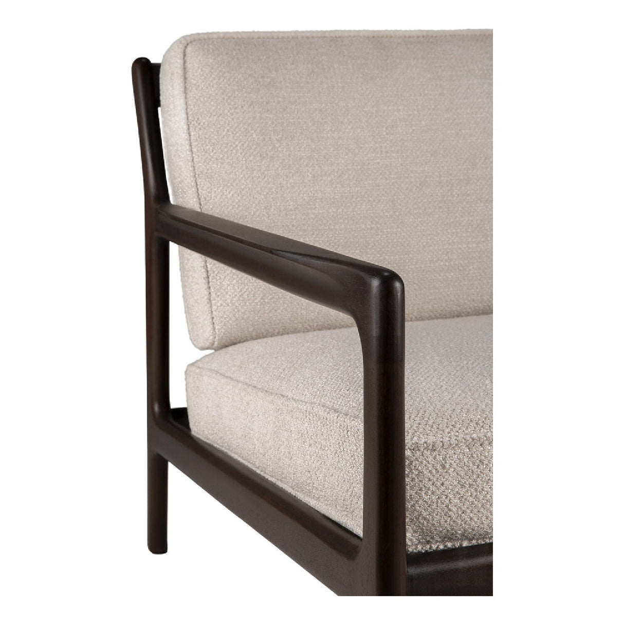 Brown Mahogany Lounge Chair | Ethnicraft Jack | Oroa.com
