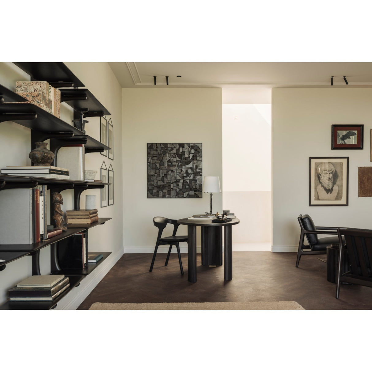Brown Mahogany Lounge Chair | Ethnicraft Jack | Oroa.com