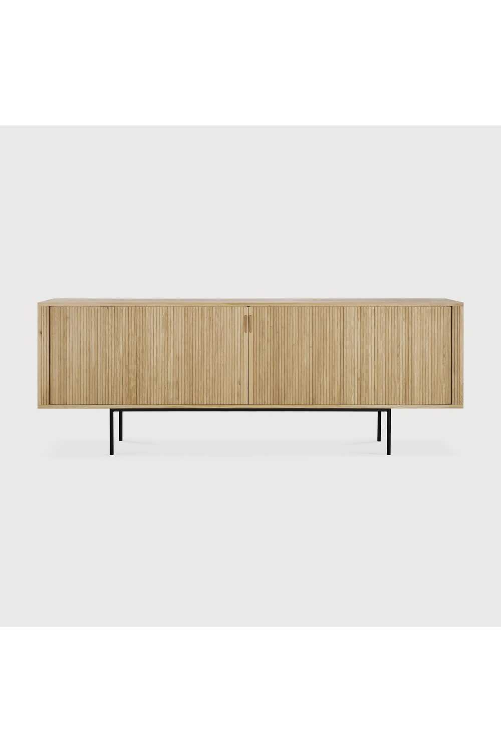 Sliding Door Oak Sideboard | Ethnicraft Roller Max | Oroa.com