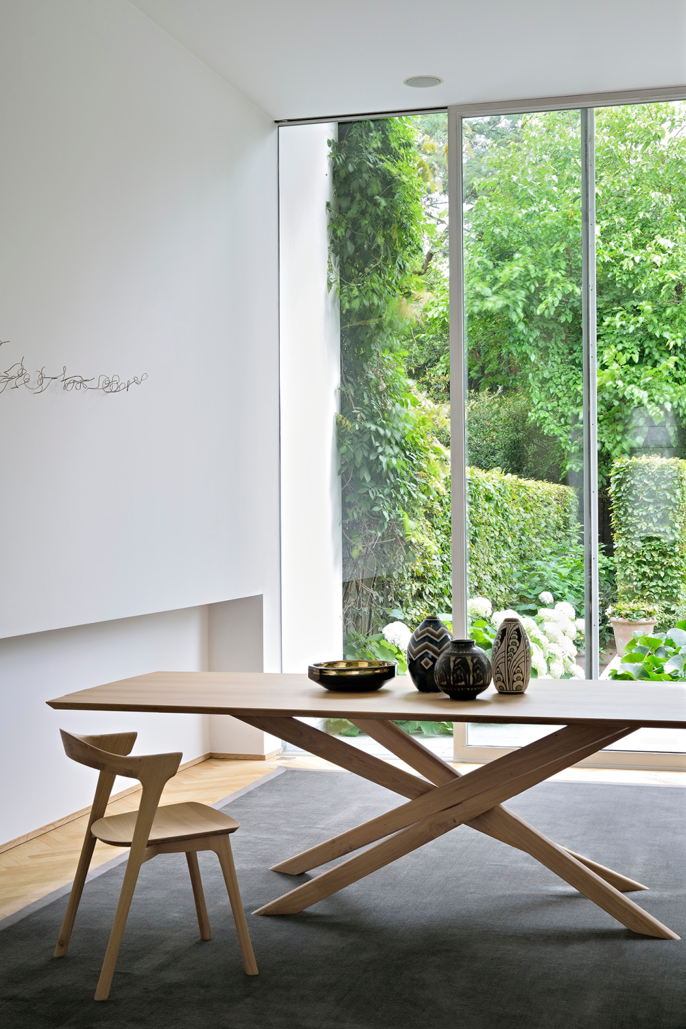 Rectangular Oak Dining Table | Ethnicraft Mikado | OROA.com