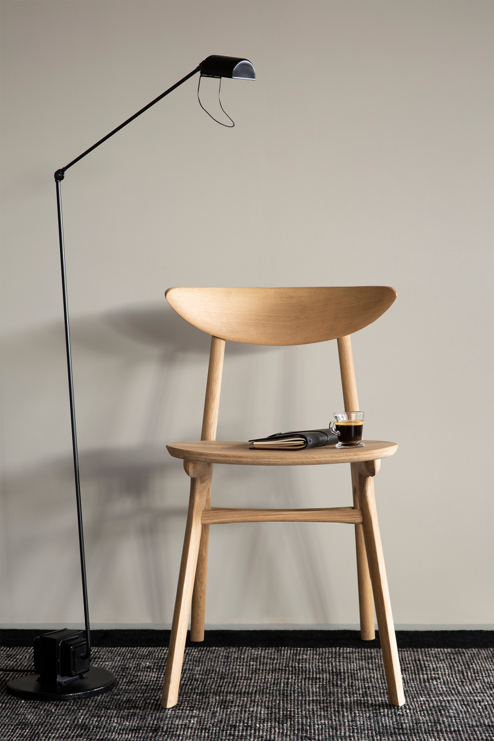 Natural Oak Dining Chair | Ethnicraft Eye | Oroa.com