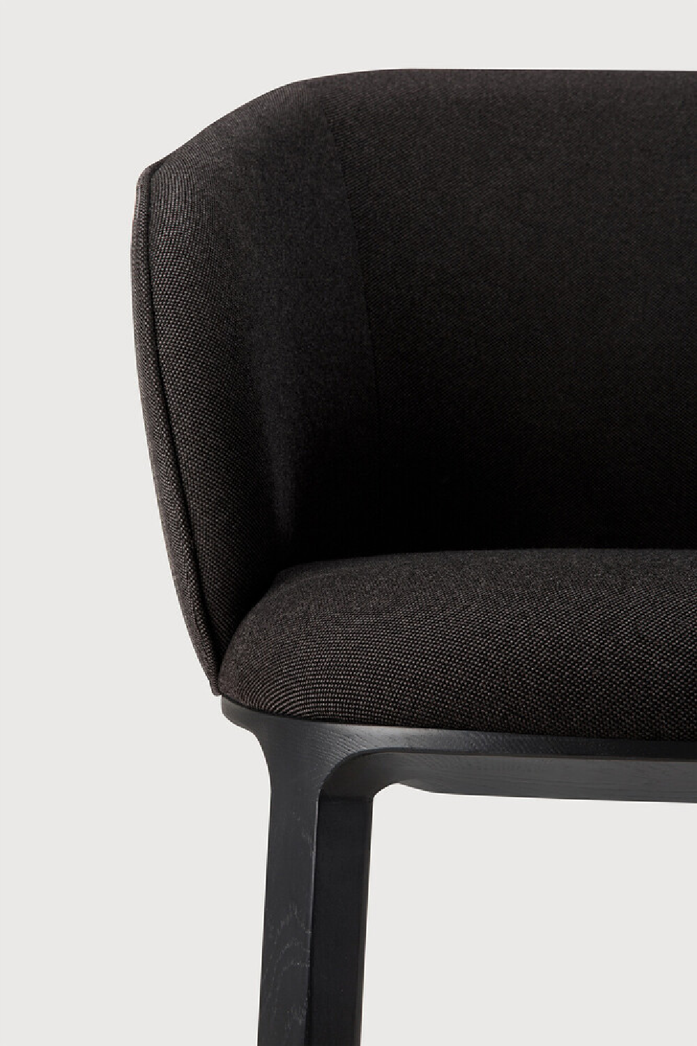 Upholstered Oak Dining Chair | Ethnicraft Unda | Oroa.com