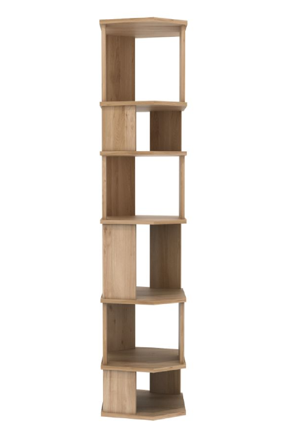 Geometric Column Bookcase | Ethnicraft Stairs | Oroa.com