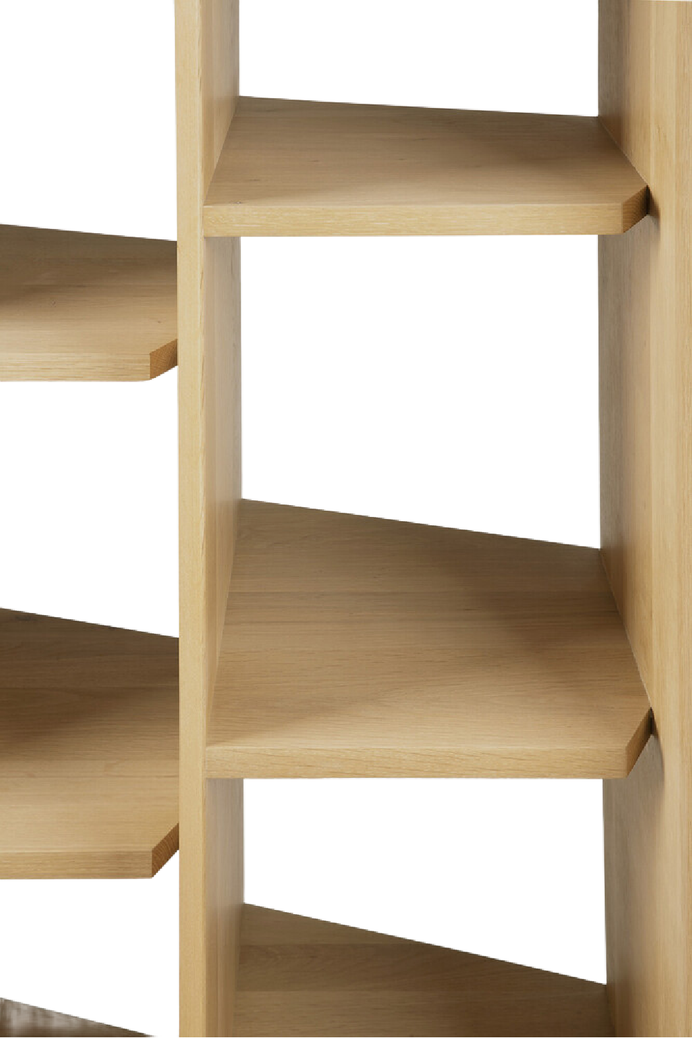 Oiled Oak Bookcase | Ethnicraft Stairs | Oroa.com
