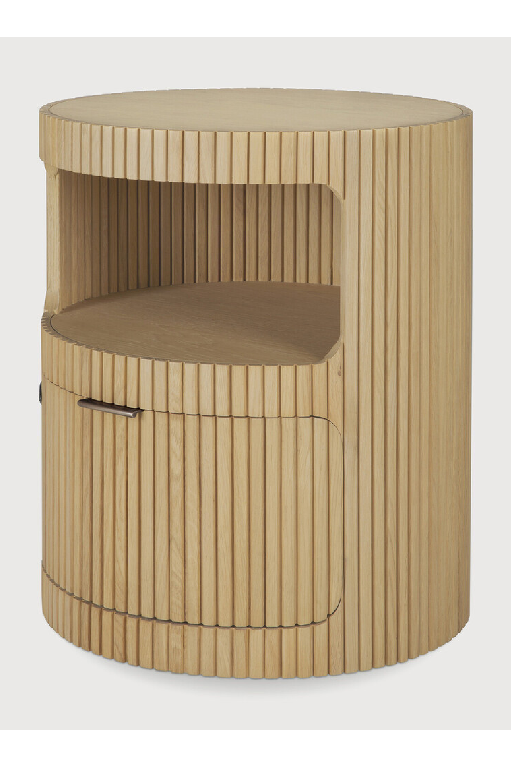 Pebble Top Curved Legs Desk | Ethnicraft Boomerang | Oroa.com