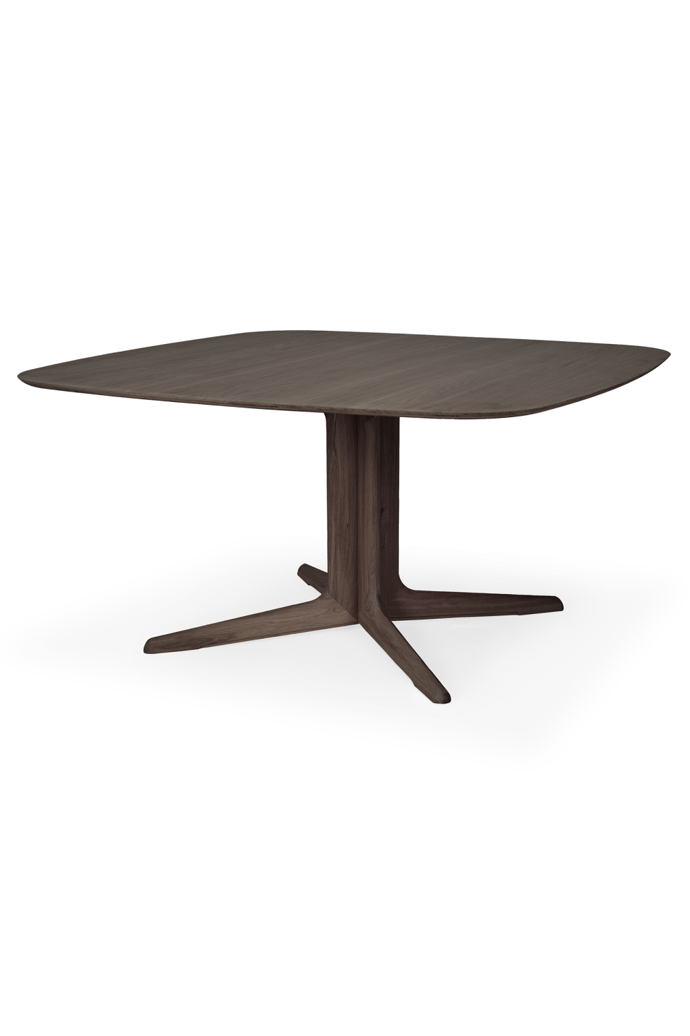 Central-Footed Oak Dining Table | Ethnicraft Corto | Oroa.com