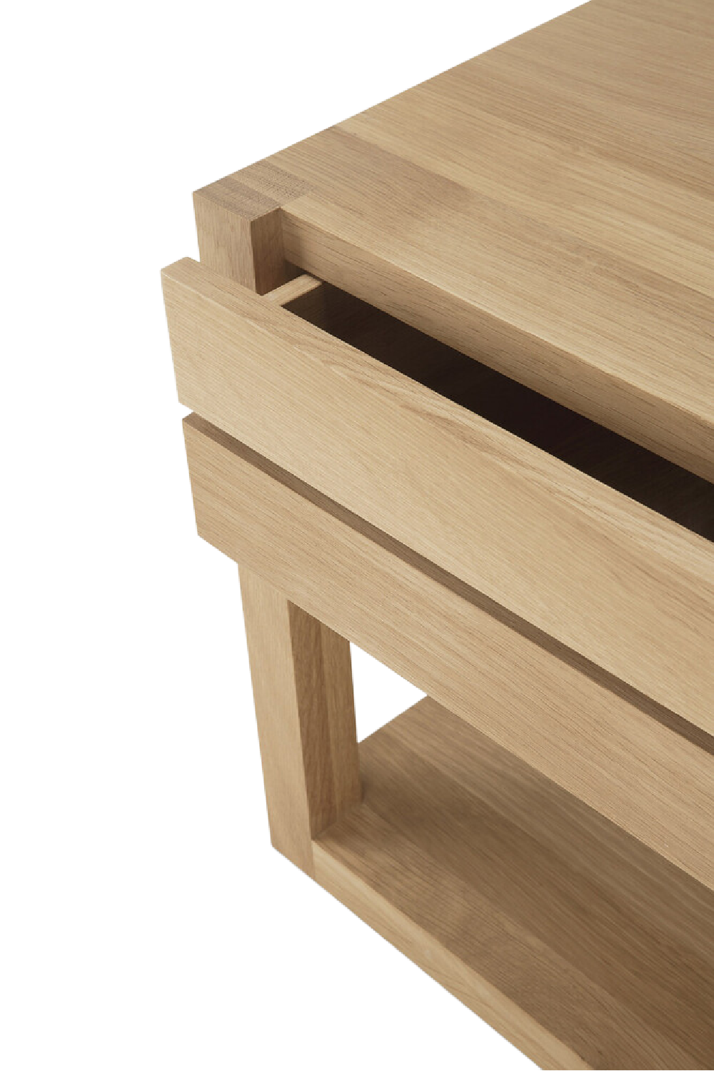 Oiled Oak Bedside Table – Azur – oak finish alternate view 6