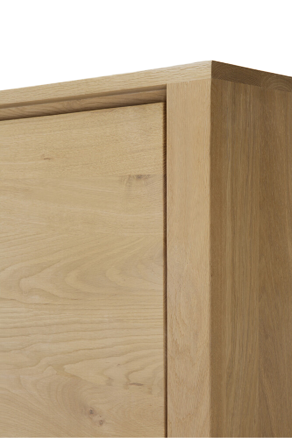 3-Door Oak Wood Wardrobe Cabinet | Ethnicraft Shadow | OROA.COM
