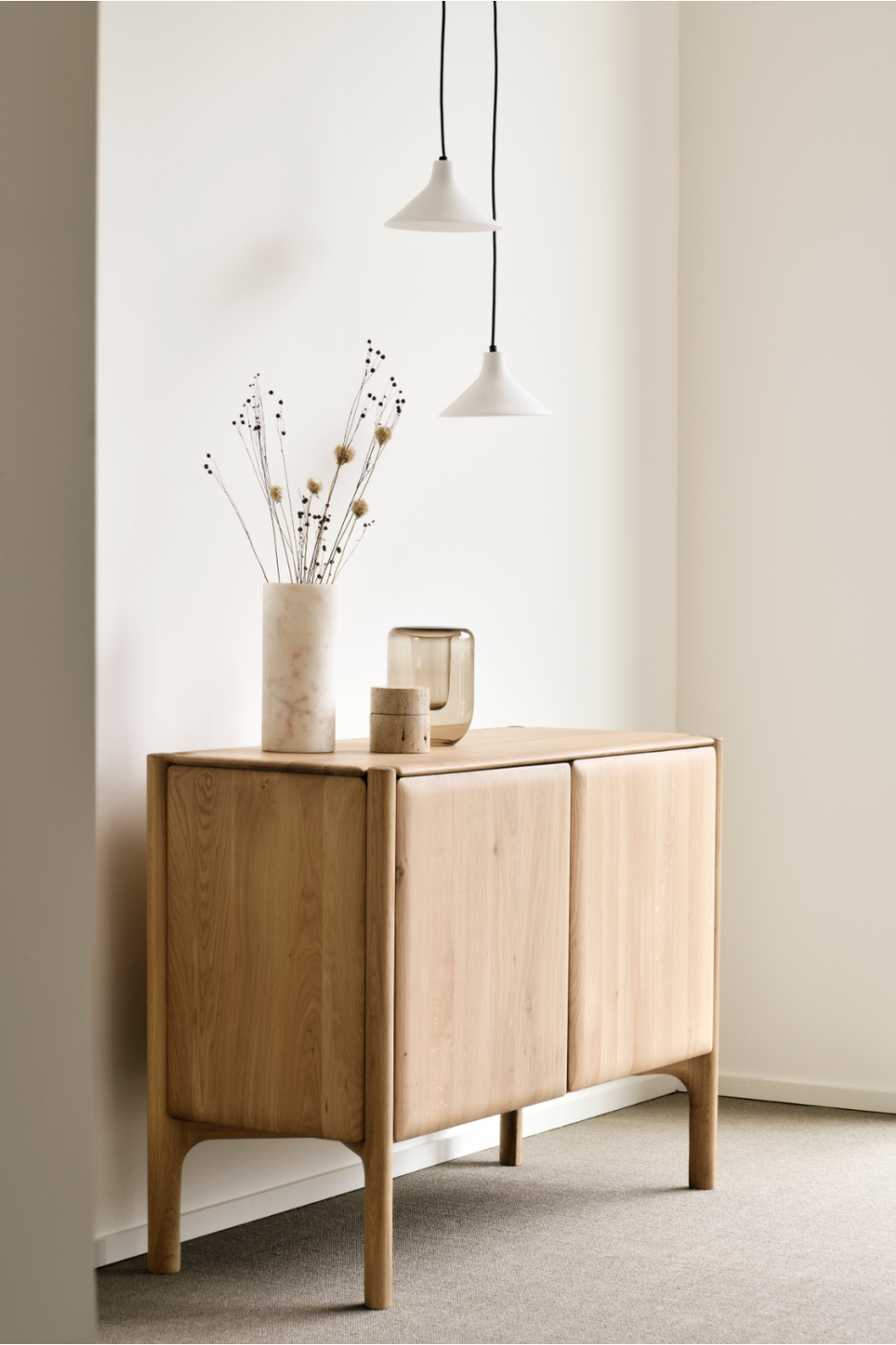 Oiled Oak Sideboard – PI – oak finish alternate view 10