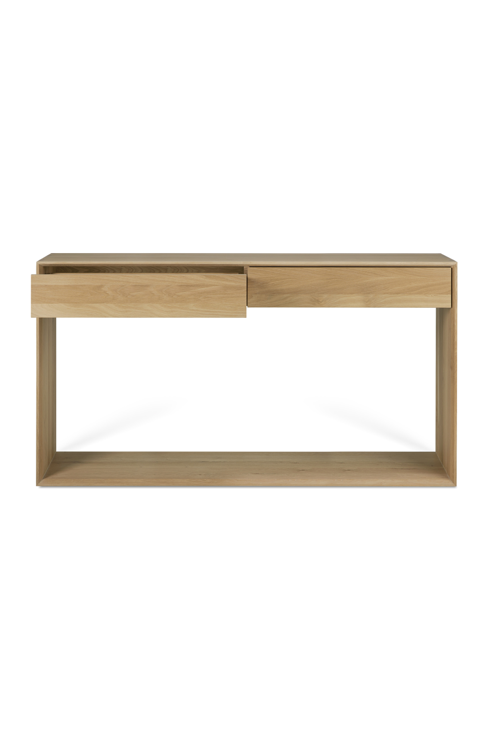 Oak 2-Drawer Console Table | Ethnicraft Nordic | OROA.com