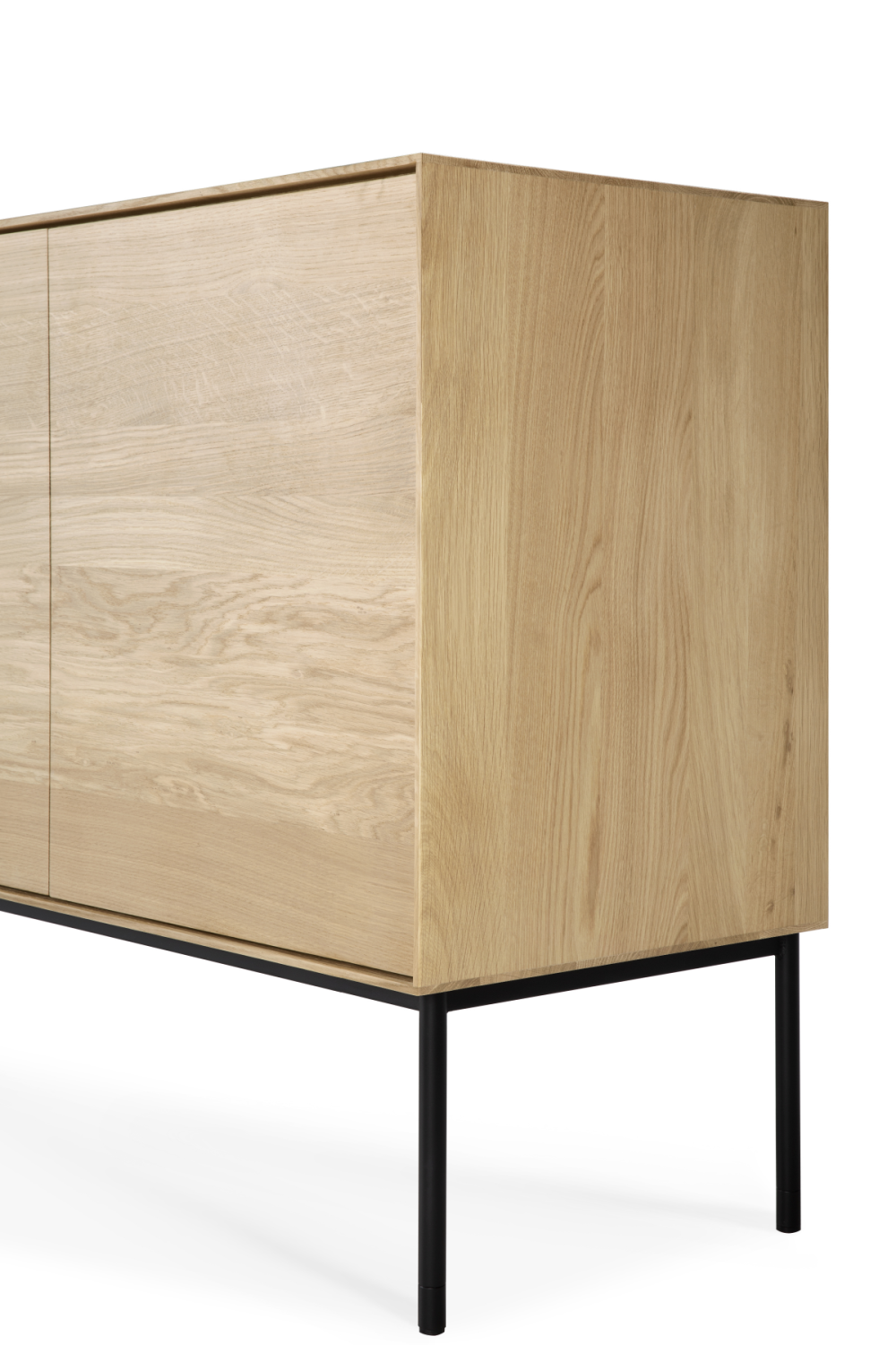 Modern Varnished Oak Sideboard – Whitebird – oak finish rear view