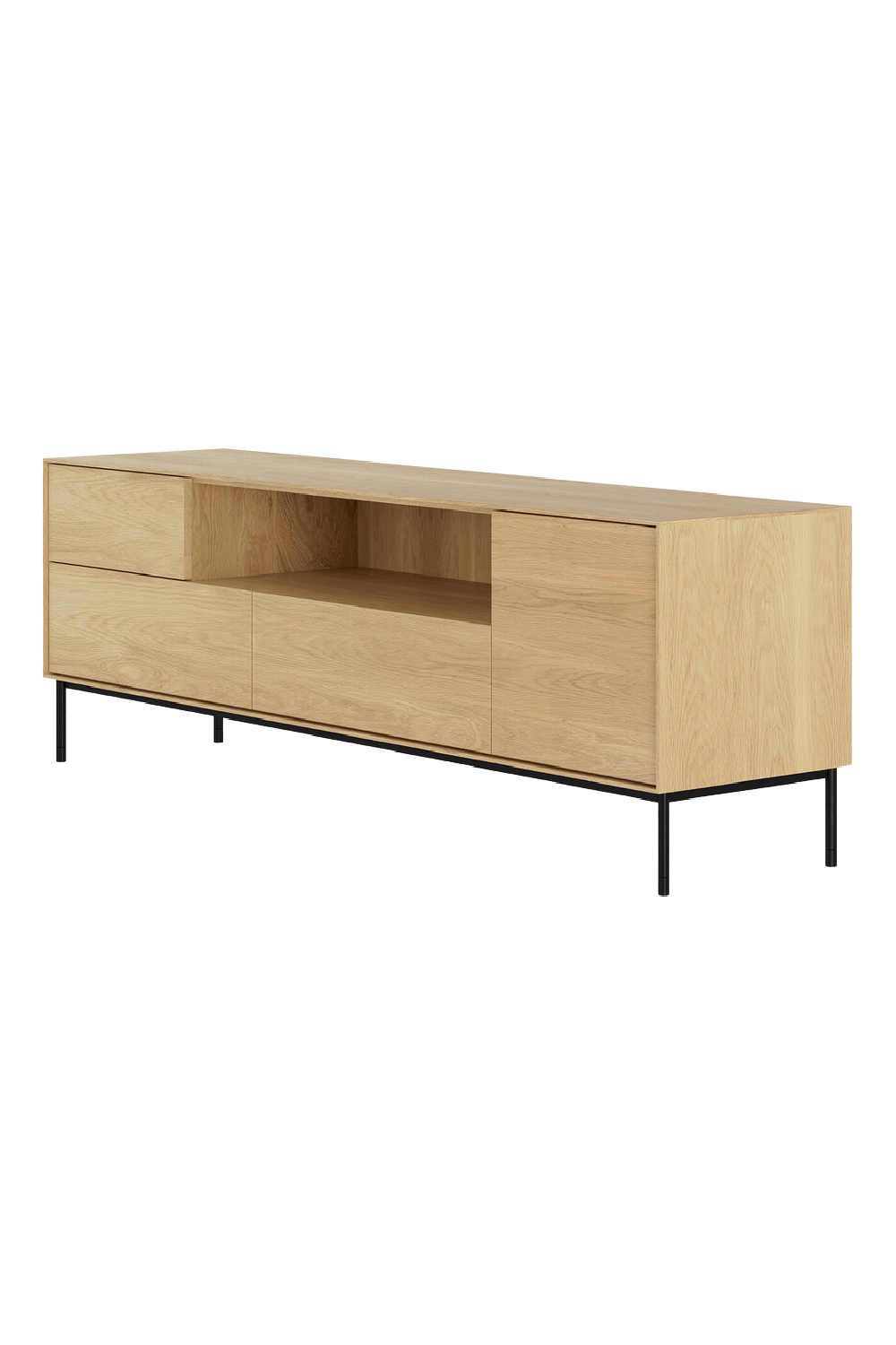 Solid Oak TV Cupboard | Ethnicraft Whitebird | Oroa.com
