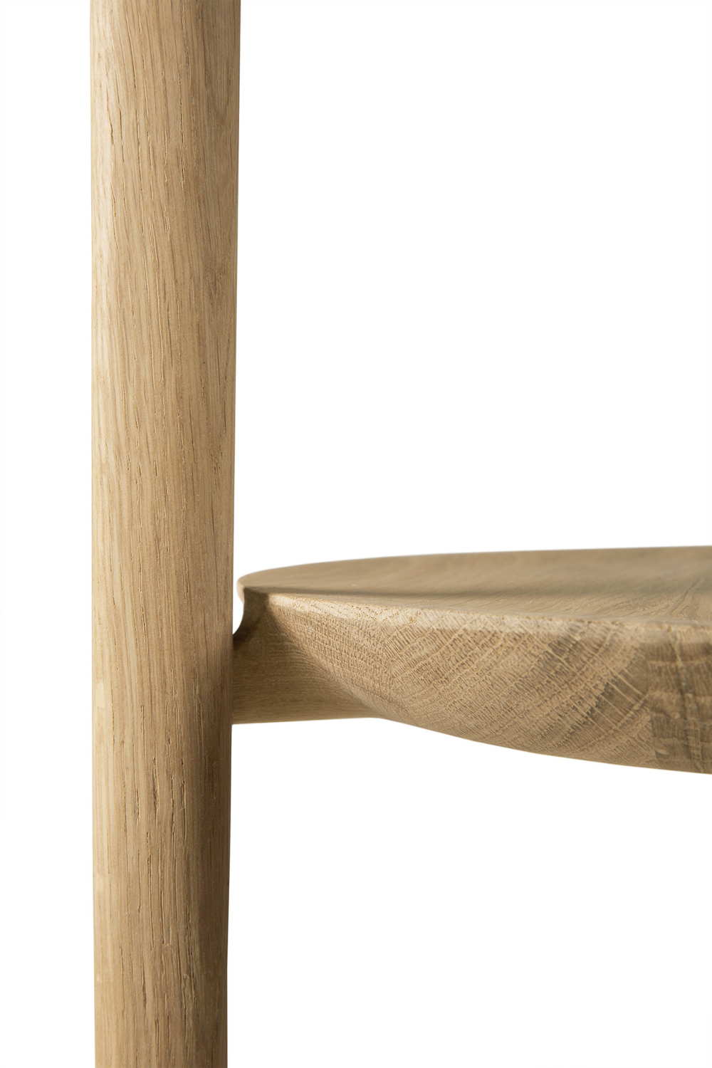 Circular Tiered Oak Side Table | Ethnicraft Bok | Oroa.com
