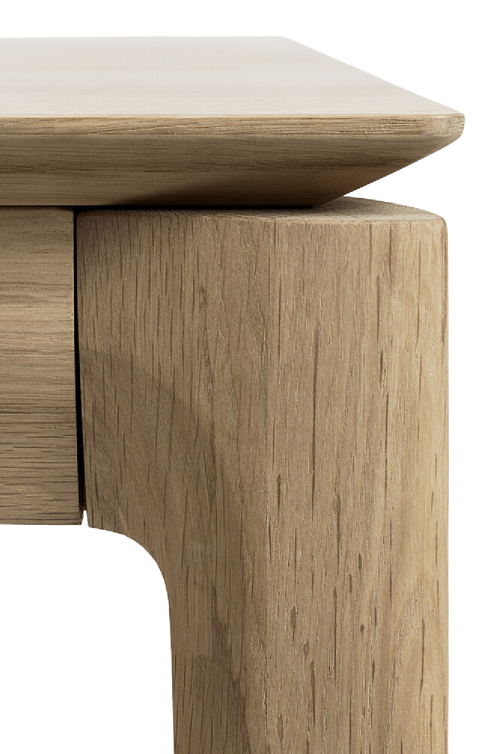 Varnished Oak Co-Work Desk | Ethnicraft Bok | OROA.COM