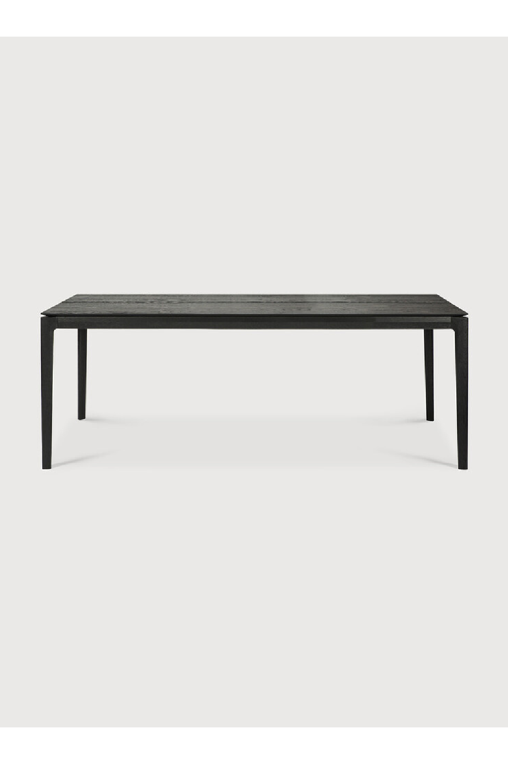 Extendable Black Oak Dining Table | Ethnicraft Bok | Oroa.com