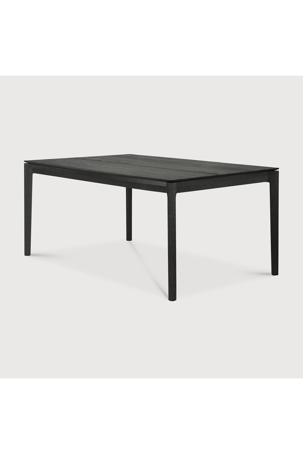 Extendable Black Oak Dining Table | Ethnicraft Bok | Oroa.com