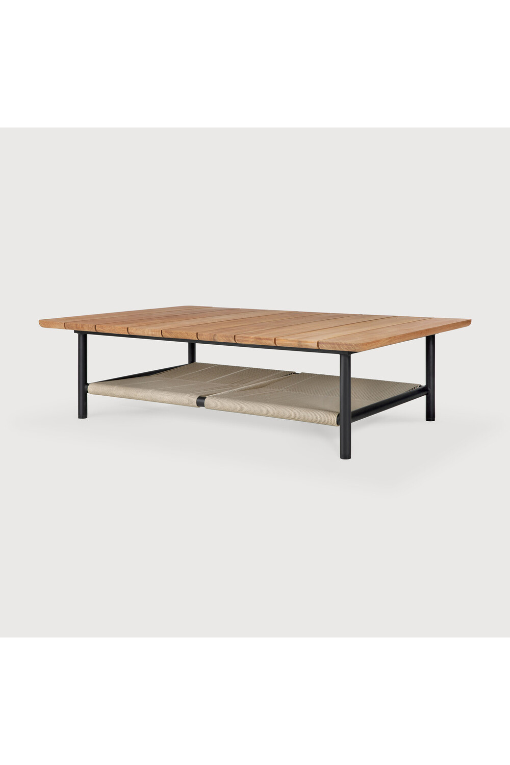 Woven Cord Outdoor Coffee Table | Ethnicraft Corbey | Oroa.com