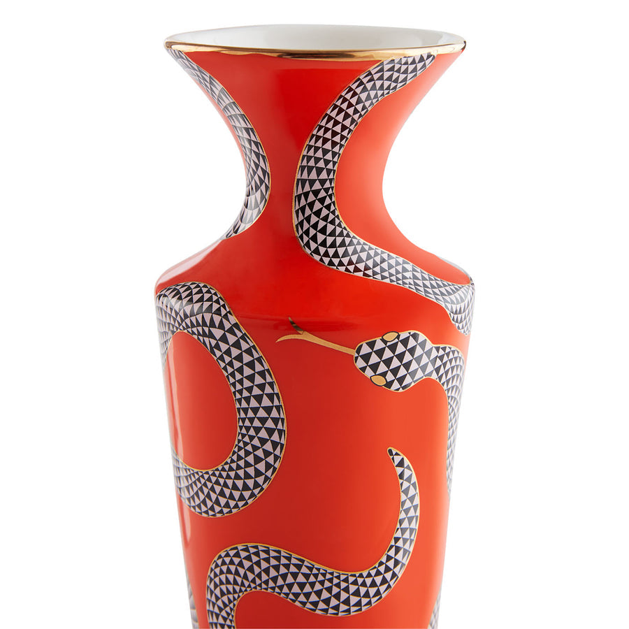 Porcelain Serpent Cuff Vase | Jonathan Adler Eden | Oroa.com