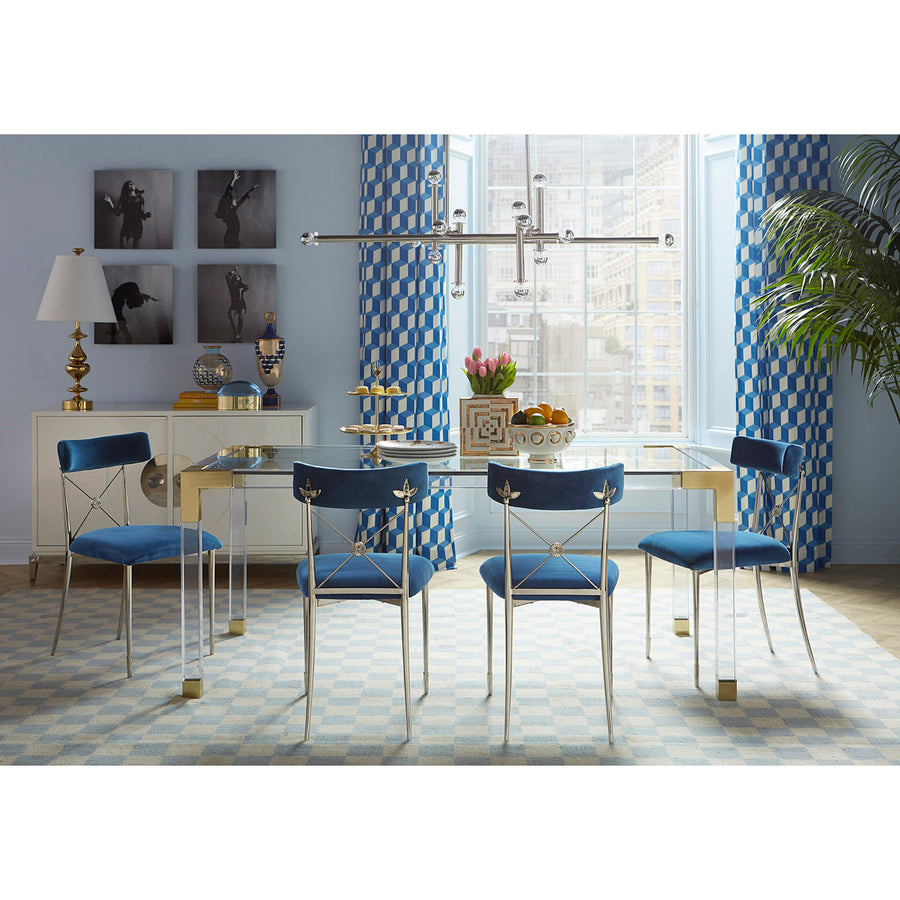 Clear Acrylic Dining Table – Jacques – alternate view 6