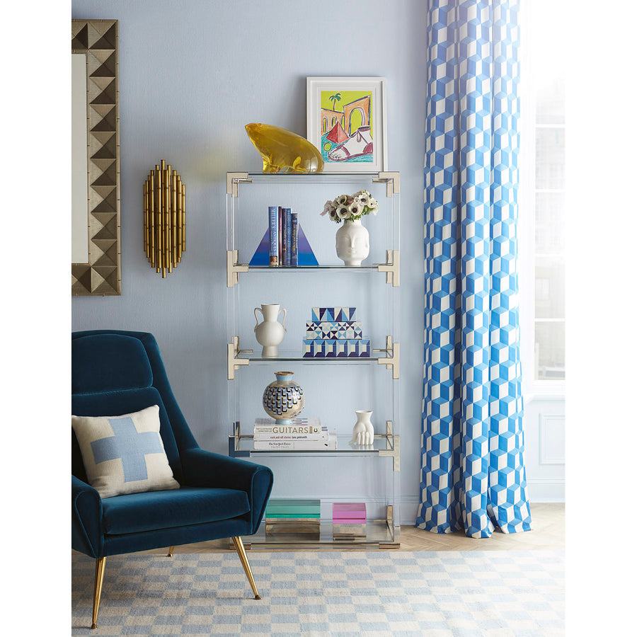 Glass Shelf Cabinet | Jonathan Adler Jacques | Oroa.com